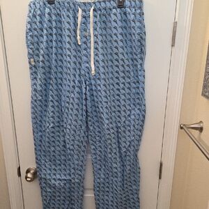 Tommy Bahama Light Blue Dolphin Print Joggers